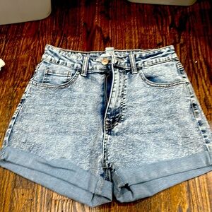 Denim shorts size 27